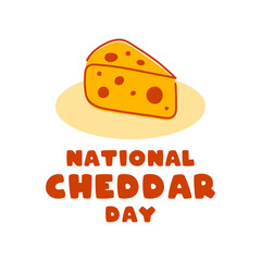 National Cheddar Day. February.