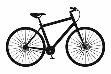 Simple Line Art Bicycle Vectors