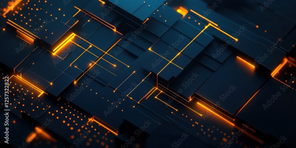 Poster digital background perfect for tech processes, neural networks, artificial intelligence, data transf
