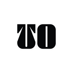 UO monogram logo design letter text name symbol monochrome logotype alphabet character simple logo