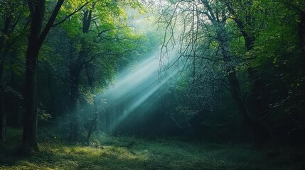 Forest Sunlight And Sparkle