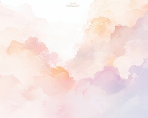 Obraz premium Abstract serene misty waves background with serene misty waves and soft pastel colors. Emphasizing tranquil beauty and artistic subtlety, ideal for calming visuals and elegant designs.