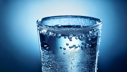 A glass of fresh mineral water, part 2