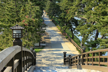 草加松原遊歩道 百代橋