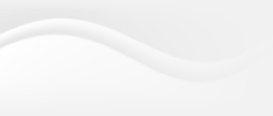 Gray gradient background for web trend design, beautiful white waves. Template for wedding card and invitation.	