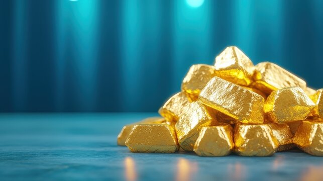 Golden Nuggets A Glistening Asset in a Diversified Financial Portfolio  Precious metal gold as a valuable growth oriented investment opportunity for a well balanced investment strategy