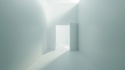 Fototapeta premium Light and Space: An Architectural Study in Minimalism