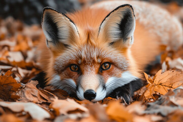 Fototapeta premium A view of a city with a lot of tall buildings in the middle of the forest