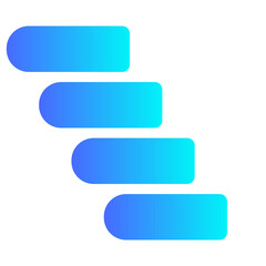 Blue Circle Infographic