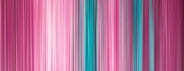 Obraz premium Pink, teal abstract lines; modern design