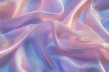Obraz premium Soft pastel silk draped fabric texture