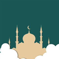 Very simple islamic background