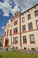 Obraz premium Bundesakademie für öffentliche Verwaltung, Rheinallee, Boppard, Rheinland-Pfalz, Deutschland