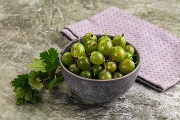 Ripe sweeet and juicy gooseberry