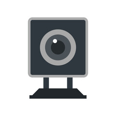 Webcam illustration for business and office