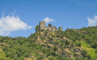 Burg Liebenstein, Rheinland-Pfalz, Deutschland