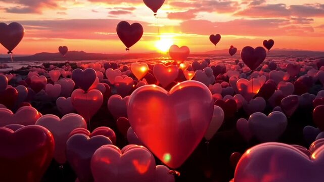 heart shaped balloon