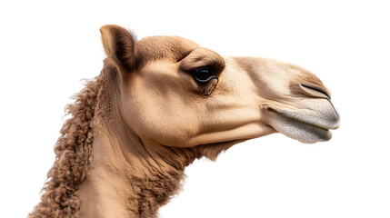 Obraz premium Camel, Isolated on White Background