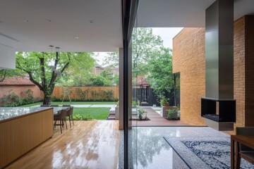 Modern Architect Designed Home with Garden View and Light