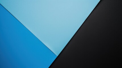 Blue Background with Angular Geometric Shapes and Central White Space for Text. This Abstract Geometric Wallpaper Design is Perfect for Creating Modern Banner Templates and Stylish Visuals.