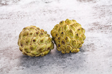 Ripe sweet juicy anona fruit