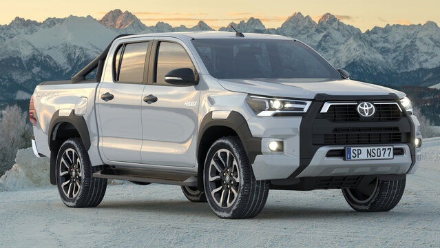 Toyota Hilux Invincible in winter conditions
