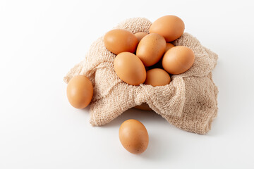 eggs in a basket