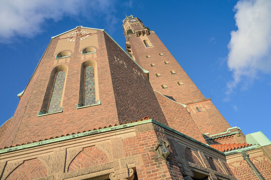Kirche Engelbrektskyrkan, &Ouml;stermalmsgatan, Stockholm, Schweden