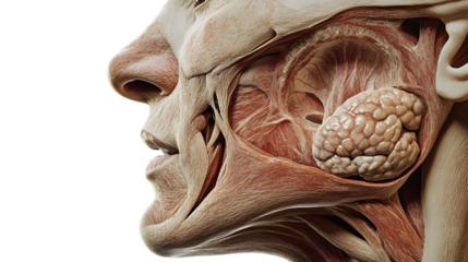 Detailed Anatomy of Male Nose