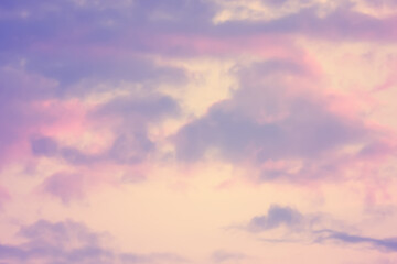 Obraz premium clouds at sunset abstract photo background