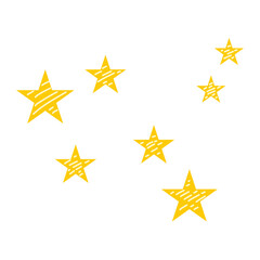 Fototapeta premium illustration of twinkling stars design
