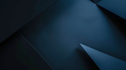 Abstract minimalist wallpaper with clean geometric patterns and figures on Blue background. Featuring white space in the center for text, ideal for design templates and modern banners.