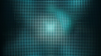 Minimalist grid pattern wallpaper on a blue background. Banner template with white space for text, suitable for modern and professional design applications.