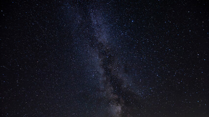 night starscape in the countryside