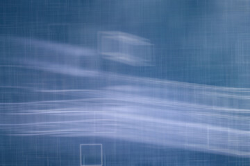 Obraz premium blurred abstract / blue violet gradient background square bokeh, beautiful technological modern background, blurred lines abstract gray