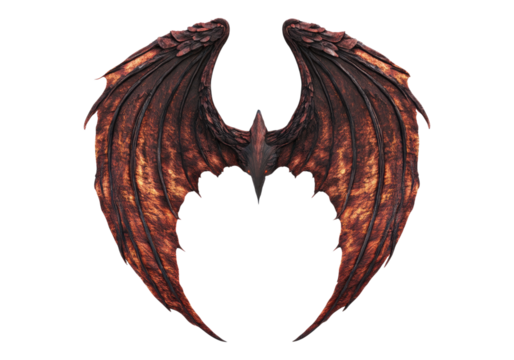 Open demon wings.