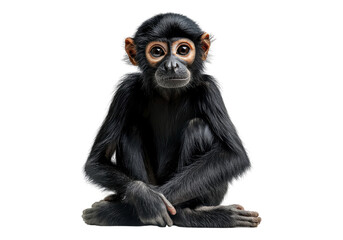 Fototapeta premium Red faced spider monkey.