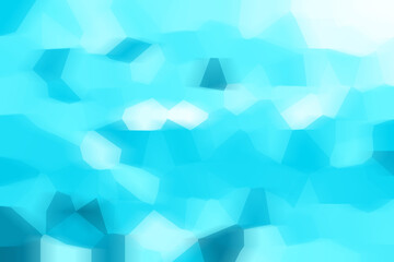 blue abstract mosaic background / spring business background, design lines broken wallpaper, blue gradient light