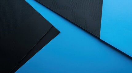 Diagonal grids on a Blue background, minimalist design banner template with white space for text. Suitable for dynamic and modern presentations, websites, and digital designs.