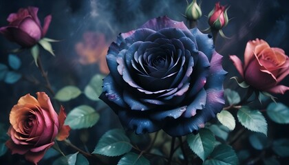 background valentine's day and wedding with flower