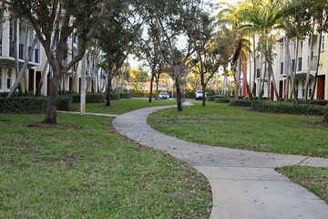 alley in the park