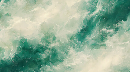 Fototapeta premium Ocean waves texture, aerial view, swirling water, abstract background, design