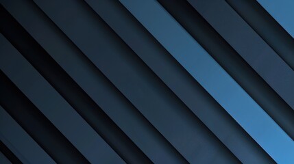 Obraz premium Blue Background with Diagonal Stripes for Design Banner Template, Featuring Abstract Minimalist Wallpaper with Copy Space in the Center for Text