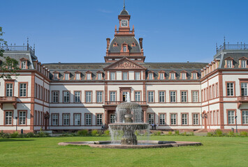 Schloss Philippsruhe, Frontansicht, Hanau, Hessen, Deutschland