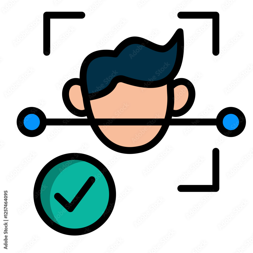 Sticker Face Icon