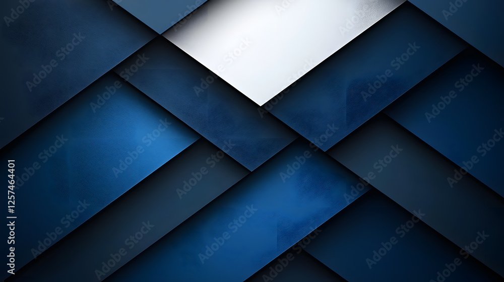 Poster elegant blue and gray geometric abstract background with layered shapes and smooth textures througho