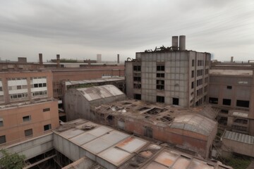 Fototapeta premium Industrial Decay