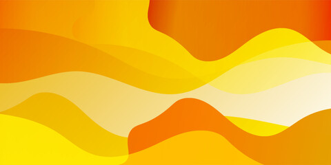 Abstract Background With Dynamic Wave Effect. Design For Cover Page, Poster, Banner Of Websites. Vector Illustration with Gold Color Gradient