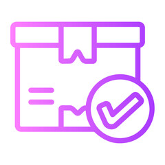 Check Mark gradient icon