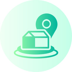 Address  gradient icon